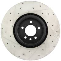 StopTech - StopTech Sport Drilled/Slotted Brake Rotor; Front Left - Image 2