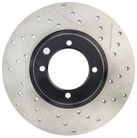 Stoptech - StopTech Sport Drilled/Slotted Brake Rotor Front Left 127.30002L - Image 1