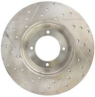 Stoptech - StopTech Sport Drilled/Slotted Brake Rotor Front Left 127.30002L - Image 2