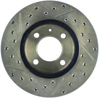 StopTech - StopTech Sport Drilled/Slotted Brake Rotor; Front Left - Image 2