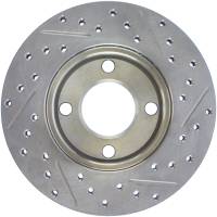 StopTech - StopTech Sport Drilled/Slotted Brake Rotor; Front Right - Image 2