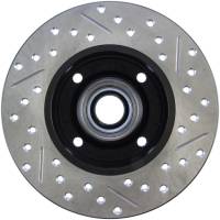 StopTech - StopTech Sport Drilled/Slotted Brake Rotor; Rear Right - Image 2