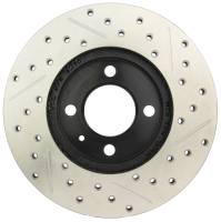 StopTech - StopTech Sport Drilled/Slotted Brake Rotor; Front Right - Image 2