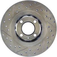 StopTech - StopTech Sport Drilled/Slotted Brake Rotor; Front Left - Image 2