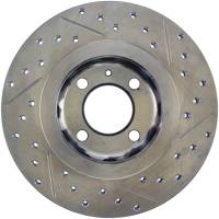 StopTech - StopTech Sport Drilled/Slotted Brake Rotor; Front Right - Image 2