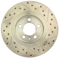 StopTech - StopTech Sport Drilled/Slotted Brake Rotor; Front Right - Image 2