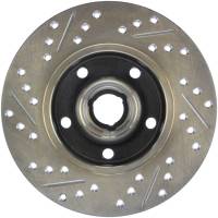 StopTech - StopTech Sport Drilled/Slotted Brake Rotor; Rear Left - Image 2