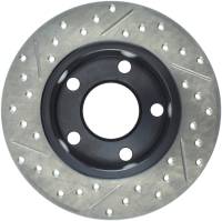 StopTech - StopTech Sport Drilled/Slotted Brake Rotor; Rear Left - Image 2