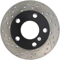 StopTech Sport Drilled/Slotted Brake Rotor; Rear Right