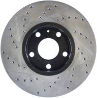 StopTech - StopTech Sport Drilled/Slotted Brake Rotor; Front Left - Image 2