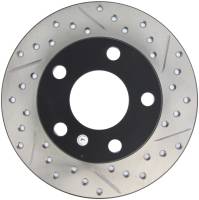 StopTech - StopTech Sport Drilled/Slotted Brake Rotor; Rear Left - Image 1