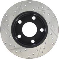 StopTech - StopTech Sport Drilled/Slotted Brake Rotor; Rear Left - Image 2