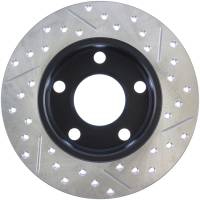 StopTech - StopTech Sport Drilled/Slotted Brake Rotor; Rear Right - Image 2