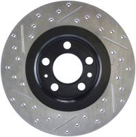 StopTech - StopTech Sport Drilled/Slotted Brake Rotor; Front Left - Image 2