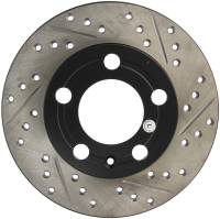 StopTech Sport Drilled/Slotted Brake Rotor; Rear Left