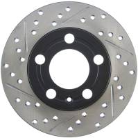 StopTech Sport Drilled/Slotted Brake Rotor; Rear Right