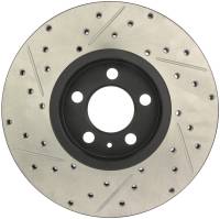 StopTech - StopTech Sport Drilled/Slotted Brake Rotor; Front Left - Image 2