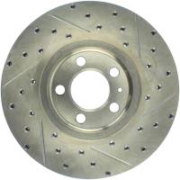 StopTech - StopTech Sport Drilled/Slotted Brake Rotor; Front Right - Image 2