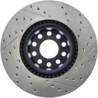 StopTech - StopTech Sport Drilled/Slotted Brake Rotor; Front Right - Image 2