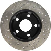 StopTech - StopTech Sport Drilled/Slotted Brake Rotor; Rear Left - Image 2