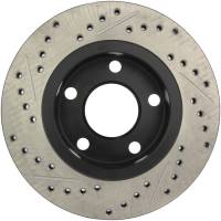 StopTech - StopTech Sport Drilled/Slotted Brake Rotor; Rear Left - Image 2