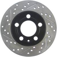 StopTech Sport Drilled/Slotted Brake Rotor; Rear Right