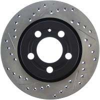 StopTech Sport Drilled/Slotted Brake Rotor; Rear Right