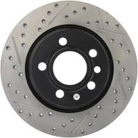 StopTech Sport Drilled/Slotted Brake Rotor; Rear Right