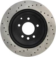 StopTech - StopTech Sport Drilled/Slotted Brake Rotor; Rear Left - Image 2