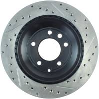 StopTech - StopTech Sport Drilled/Slotted Brake Rotor; Rear Right - Image 2