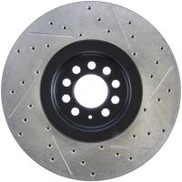 StopTech - StopTech Sport Drilled/Slotted Brake Rotor; Front Right - Image 2