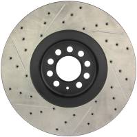 StopTech - StopTech Sport Drilled/Slotted Brake Rotor; Front Left - Image 2