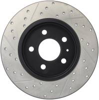 StopTech - StopTech Sport Drilled/Slotted Brake Rotor; Rear Left - Image 2