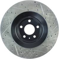 StopTech - StopTech Sport Drilled/Slotted Brake Rotor; Front Right - Image 2