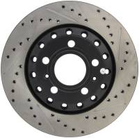 StopTech Sport Drilled/Slotted Brake Rotor; Rear Left