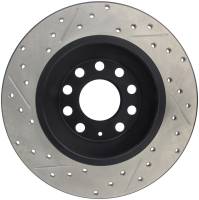 StopTech - StopTech Sport Drilled/Slotted Brake Rotor; Rear Left - Image 2