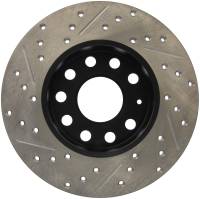 StopTech - StopTech Sport Drilled/Slotted Brake Rotor; Rear Left - Image 2