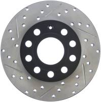 StopTech Sport Drilled/Slotted Brake Rotor; Rear Right