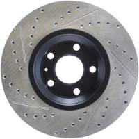 StopTech - StopTech Sport Drilled/Slotted Brake Rotor; Front Left - Image 2