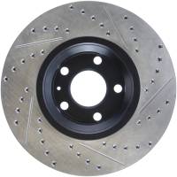 StopTech - StopTech Sport Drilled/Slotted Brake Rotor; Front Right - Image 2