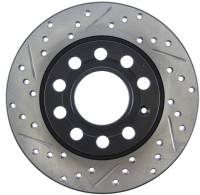 StopTech Sport Drilled/Slotted Brake Rotor; Rear Right