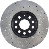 StopTech - StopTech Sport Drilled/Slotted Brake Rotor; Front and Rear Right - Image 2