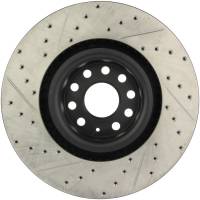 StopTech - StopTech Sport Drilled/Slotted Brake Rotor; Front Left - Image 2