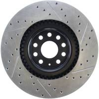 StopTech - StopTech Sport Drilled/Slotted Brake Rotor; Front Right - Image 2