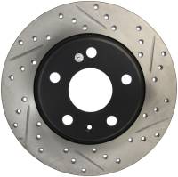 StopTech - StopTech Sport Drilled/Slotted Brake Rotor; Rear Left - Image 1