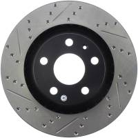 StopTech Sport Drilled/Slotted Brake Rotor; Rear Right