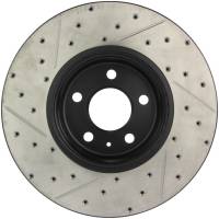 StopTech - StopTech Sport Drilled/Slotted Brake Rotor; Front Left - Image 2