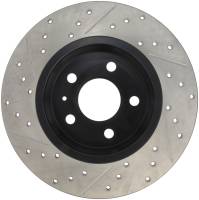 StopTech - StopTech Sport Drilled/Slotted Brake Rotor; Rear Left - Image 2