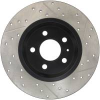 StopTech - StopTech Sport Drilled/Slotted Brake Rotor; Rear Right - Image 2