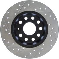 StopTech - StopTech Sport Drilled/Slotted Brake Rotor; Rear Left - Image 2